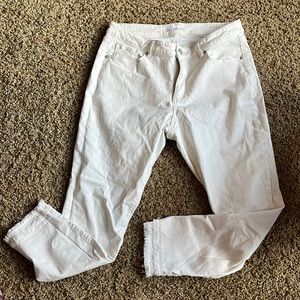 Loft white jeans